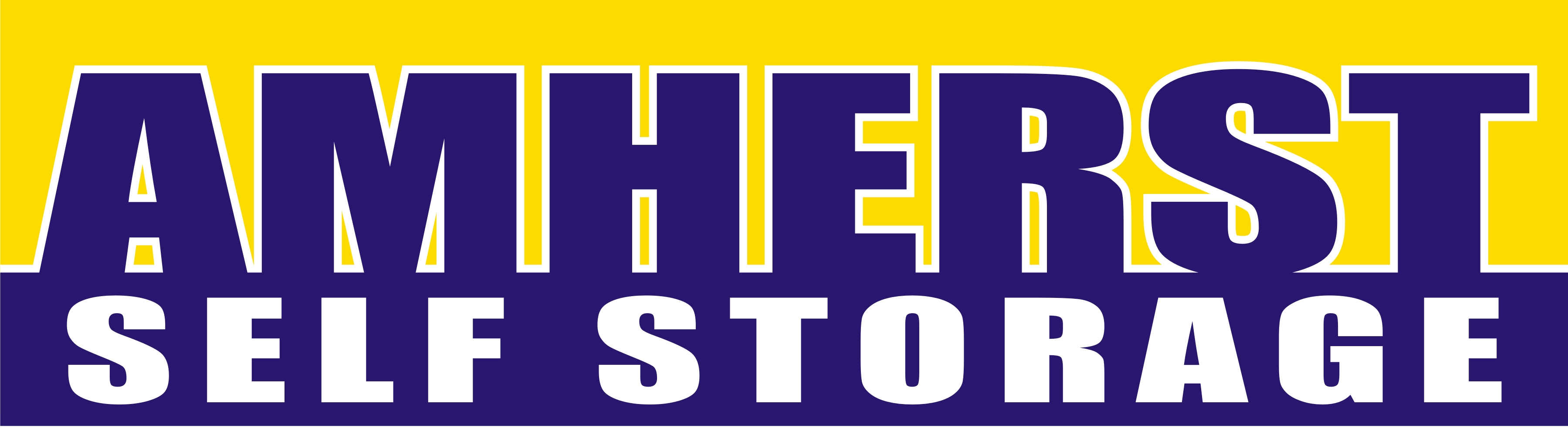 Amherst self storage logo